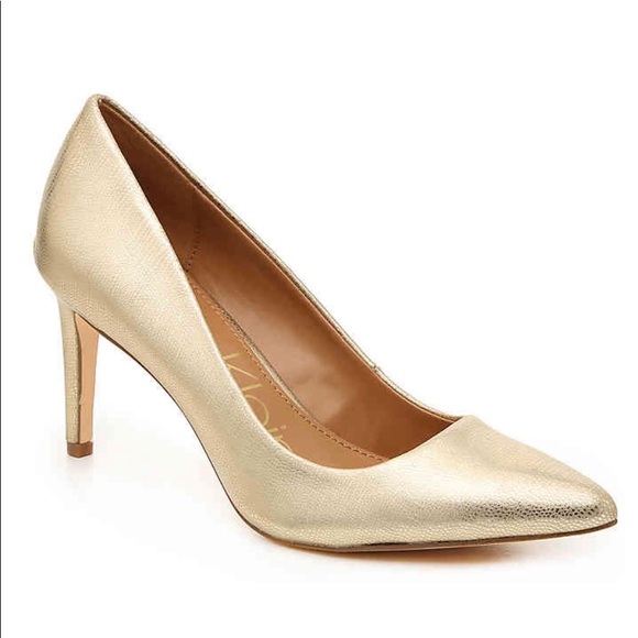 Calvin Klein Shoes - Calvin Klein Golden Pumps
